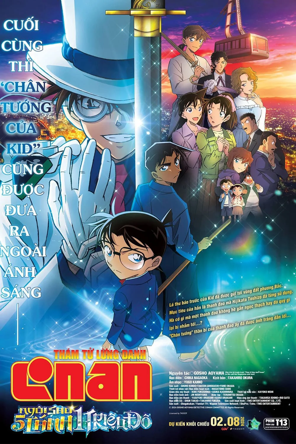 Thám Tử Lừng Danh Conan Movie 27: Ngôi Sao 5 Cánh 1 Triệu Đô